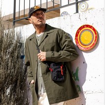 러기드하우스 포멀 오픈 칼라 셔켓 카키