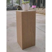 전시 스탠드 디스플레이 다이 상품진열대 촬영용 소품 의류매장 가게 카페 전시 사각 우드, C.25X25X40cm