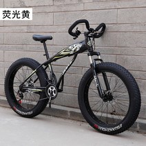 ATV MTB 바퀴큰 팻바이크 출퇴근 엠티비 접이식 입문용, 02 24단_10 라이트 카키 나비 | 01 24인치