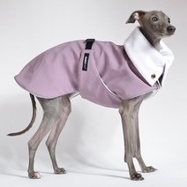 막스플레이 알파인 코트 오키드허쉬 아웃도어 사계절용 발수방풍 강아지옷