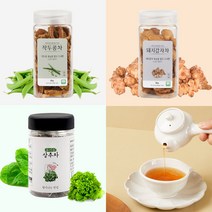 국내산 유기농 상추차 작두콩차 돼지감자차 효능 숙면에좋은차, 유기농 상추차 (15티백)