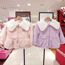 코코리따 *2021 겨울신상* 반짝반짝 꽃스팽클 보들보들 부드러운 밍크 퍼 코트