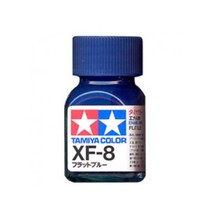 (80308) 타미야 에나멜 도료 XF-8 플랫 블루 무광 10ml