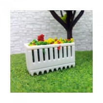 아트박스/한가람문구 백색 미니화단(4P)-75:1, 1개