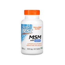 닥터스 베스트 MSM 식이유황 1500mg 120정 엠에스엠 닥터베스트, 1개, 120개