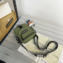 캔버스 스몰 백 남 임팩 숄더백 데일리 인스 여 크로스백