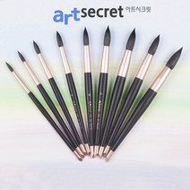 새한아트 아트시크릿 816 R 다람쥐모 수채화 고급 브러쉬, 20호