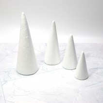 핌스토리 스티로폼원뿔 4사이즈, 24cm(2개)