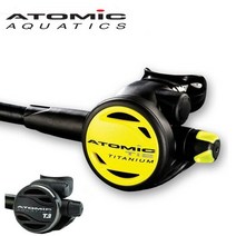 아토믹 호흡기 레귤레이터 옥토퍼스 Ti-2 OCTO, 블랙