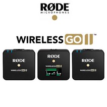 [공식판매점] RODE 로데 와이어리스 고 2 무선마이크 Wireless go 2 카메라 마이크_손풍기증정