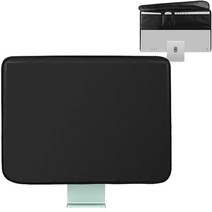 iMac 27인치 먼지 모니터 케이스와 호환되는 모니터 먼지 커버 iMac 21.5인치 모니터 스크린 디스플레이 모니터 보호 슬리브 24인치 (24인치 블랙), Black_24inch