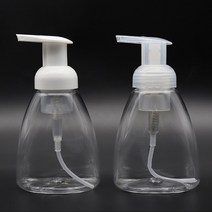 300ml 물비누 디스펜서 거품비누 핸드워시 비누케이스, 화이트캡