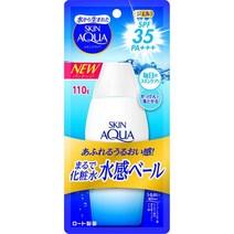로토 제약 SKIN AQUA 스킨 아쿠아 모이스처 젤 110g [선크림 얼굴·바디용 SPF35 PA+++], 단일