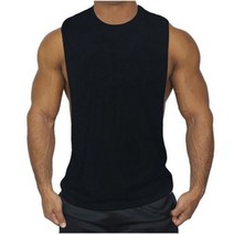 남자 나시티 남성 민소매 티셔츠 Muscleguys-남성용 운동 탱크 탑 피트니스 보디 빌딩 의류 로우컷 암홀 비비드 조끼 근육 싱글 액티브웨어