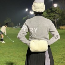 골프 핸드 워머 손토시 겨울 손등 장갑, 핸드워머-아이보리