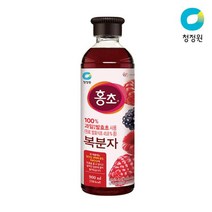 청정원 홍초 복분자 900ml, 1, 1개
