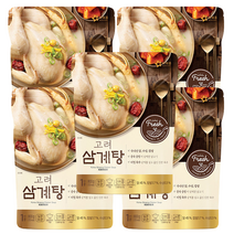 아워홈 고려 삼계탕 800g x5봉 즉석탕 즉석국