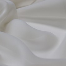 폴리쉬폰 무지 백아이보리 브라우스 의류 원단