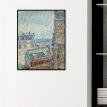 THE BELLA 고흐 - 테오의 아파트에서 바라 본 풍경 16x20inch (40.6x50.8cm)