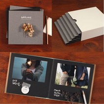 무즈앤뷰즈 4x6앨범 남자친구 선물 사진 포토북 만들기 커플 셀프 포토 바인더 5권세트, 4x6앨범 그레이커버