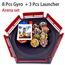 탑스 세트 발사대 Beyblade Toys With Starter and Arena Bayblade 금속 신 버스트 Bey Blade Blades, [12] 3-ZDP-HJ-11PCS