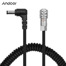 andoer photography 블랙매직 포켓 시네마 카메라 4kbmpcc 4k 캠코더 잠금 dc 전원 케이블 와이어 액세서리, 협력사