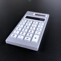 태양광 휴대용 간편 12자리 전자 계산기