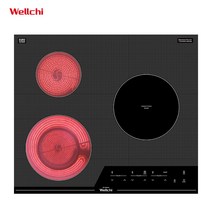 웰치 3구 하이브리드 인덕션 1구 하이라이트 2구 빌트인 매립형 가정용 원룸 KR-CHB340 i