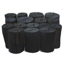 [황금뒤주] 국내산 참숯 원형 흑탄 15cm 자연가습 공기정화용 숯, 10kg
