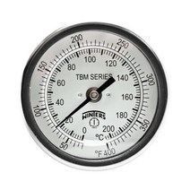Winters TBM 시리즈 Stainless Steel 304 Dual Scale Bi-Metal Thermometer 4