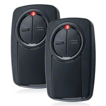 XINAXDE KLIK3U-BK KLIK5U-BK2 KLIK1U 체임벌린 차고 도어 오프너용 클리커 범용 리모컨 2팩