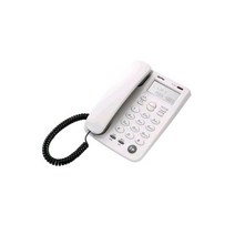 사무용/가정용 발신 유선 전화기 GS-461C(흰색)지엔텔