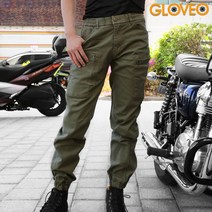 GLOVEO 오토바이 조거 팬츠 바이크진 라이딩진 카고바지, 01_일자핏(카키)
