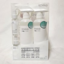 디노보 굿베딩 탈취제 스프레이 세트 (500ml X 2입 + 30ml X 2입), 단품