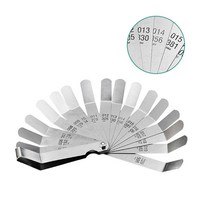측량기 측량도구 블레이드 모 놀리 식 밸브 플러그 게이지 스테인레스 스틸 두께 측정 테이퍼, 한개옵션0