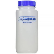 Nalgene HDPE 와이드 마우스 라운드 컨테이너 56.7g 2온스 불투명, 32 oz
