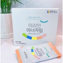 (최신정품)좋은효소 우수건강기능식품 미리안이너자임 15g*30포, 15g 30포