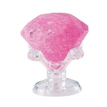 퍼즐피플 3D 크리스탈 입체퍼즐모형 시리즈, 기타, 3D크리스탈 핑크 다이아몬드, 3D크리스탈 핑크 다이아몬드, 43p