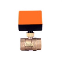 전기 볼 밸브 DN15 DN20 DN40 AC220V 3-와이어 2 제어 황동 스레드 안정, 06 DN50_02 12VDC_02 3 Way