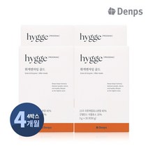 덴프스 휘게엔자임 골드 효소 4개월 4BOX, 단품