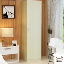 키큰옷장 틈새옷장 키큰장 붙박이거울 작은방옷장 싱글장롱 장농가격비교 코너장 키높이장, 단문, 조립하다., B타입 메이플 한칸 한칸 폭 40깊이 40높이 170