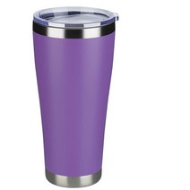 MEWAY 887.2ml30온스 스테인리스 스틸 텀블러 진공 단열 컵 이중벽 대형 뚜껑 포함 내구성 있는 파우더 코팅 보온병 커피 머그 얼음 및 뜨거운 음료용 핑크 1 USA 미국, 8, Purple