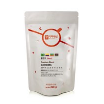 커피세상 블렌드원두 프리미엄블렌드 산미있는맛, 220g, 4.더치(워터드립)
