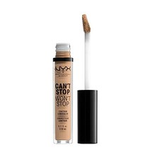 NYX PROFESSIONAL MAKEUP 캔트 스톱 원트 스톱 컨실러 24시간 풀 커버리지 매트 피니쉬, 09 미디엄 올리브