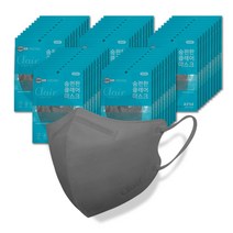 (L size) KF94 숨편한 클레어마스크 스탠다드핏 대형 50매, [KF94] 대형 - 그레이 50매