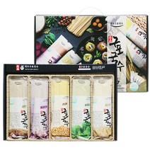 명절선물 구포국수 5종세트 웰빙국수