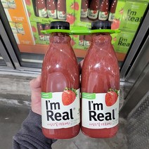 풀무원 빠른출고 아임리얼 딸기 주스 700ml x 2개, 단품, 단품