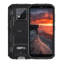 홍미노트 샤오미 라이카OUKITEL-WP18 프로 스마트폰 12500mAh 안드로이드 12 4GB + 휴대폰 5.93 인치 H, 03 For Other Area, 02 Black