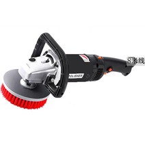 타일 소파 카펫 바닥 매트 전동 청소솔 광택기 세척기, 다양한 청소 15cm 브러시 3400W