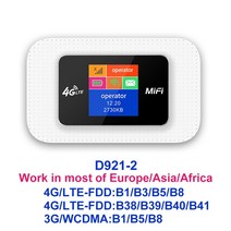 TIANJIE-잠금 해제 라우터 4G Sim 카드 LTE 모뎀 WCDMA UMTS GSM WiFi 150Mbps 고속 핫스팟 포켓 와이파이, 02 MIFI D921-2_01 CHINA
